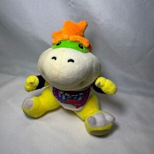San-Ei Super Mario Bowser Jr Plush 7" Nintendo Video Game Toy‎ SX501-006 2011